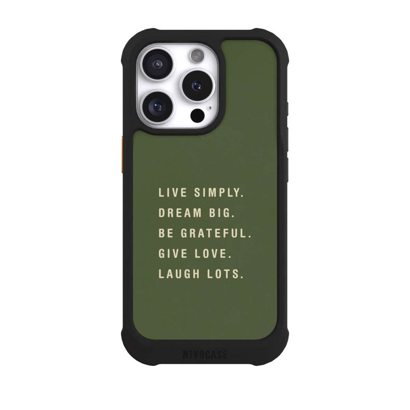 iPhone 16 Pro NIVOmax Live Simply