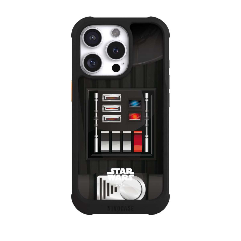 iPhone 16 Pro NIVOmax Gros plan sur Dark Vador