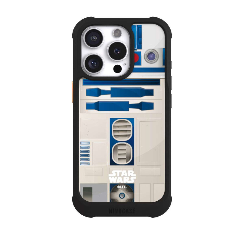 iPhone 16 Pro NIVOmax R2D2 Gros plan