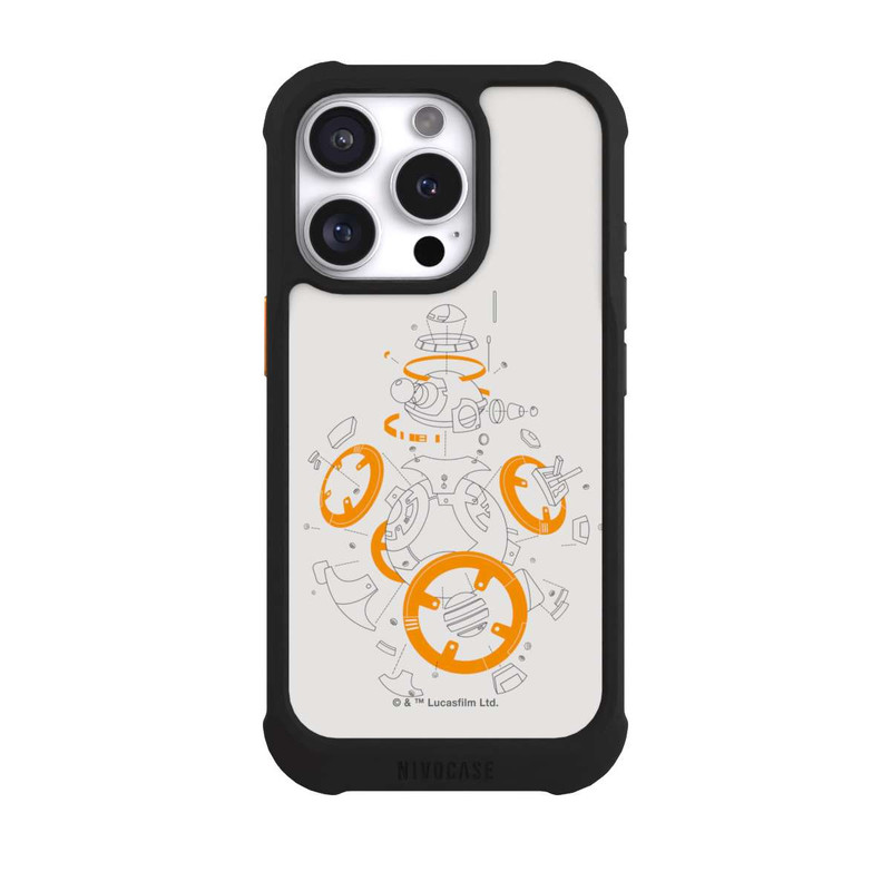iPhone 16 Pro NIVOmax BB8 Explosionszeichung - StarWars 8