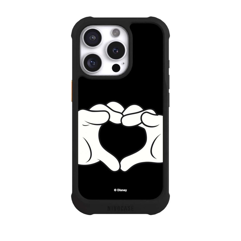 iPhone 16 Pro NIVOmax Love Hands Mickey and Minnie