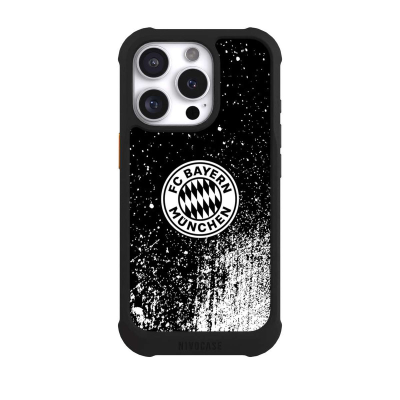 iPhone 16 Pro NIVOmax Splatter Schwarz - FCB