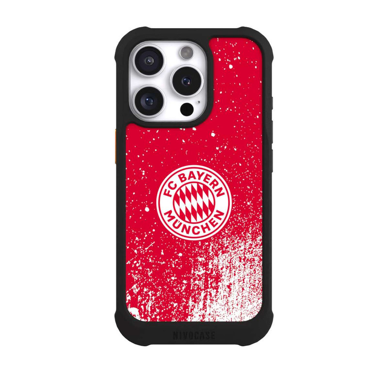 iPhone 16 Pro NIVOmax Splatter Rot - FCB