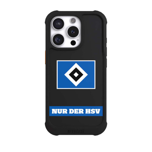 Apple iPhone 16 Pro NIVOmax Nur der HSV Blau - ohne Hintergrund
