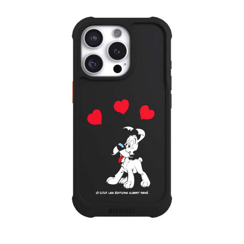 Apple iPhone 16 Pro NIVOmax Amour Idéfix Transparent