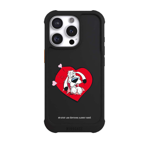 Apple iPhone 16 Pro NIVOmax Idéfix Amoureux Transparent