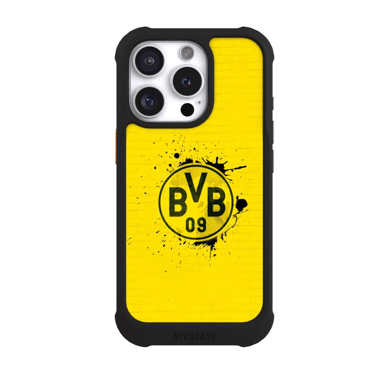 iPhone 16 Pro NIVOmax Spraylogo Yellow - BVB