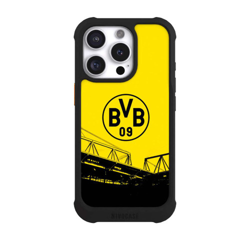 Apple iPhone 16 Pro NIVOmax Stadion Schwarz-Gelb - BVB