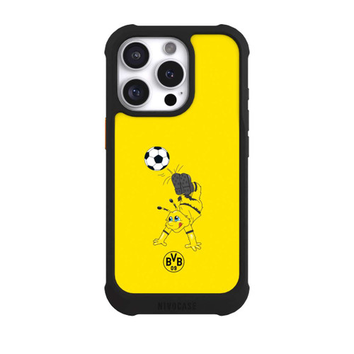 Apple iPhone 16 Pro NIVOmax Emma mit Fussball - BVB