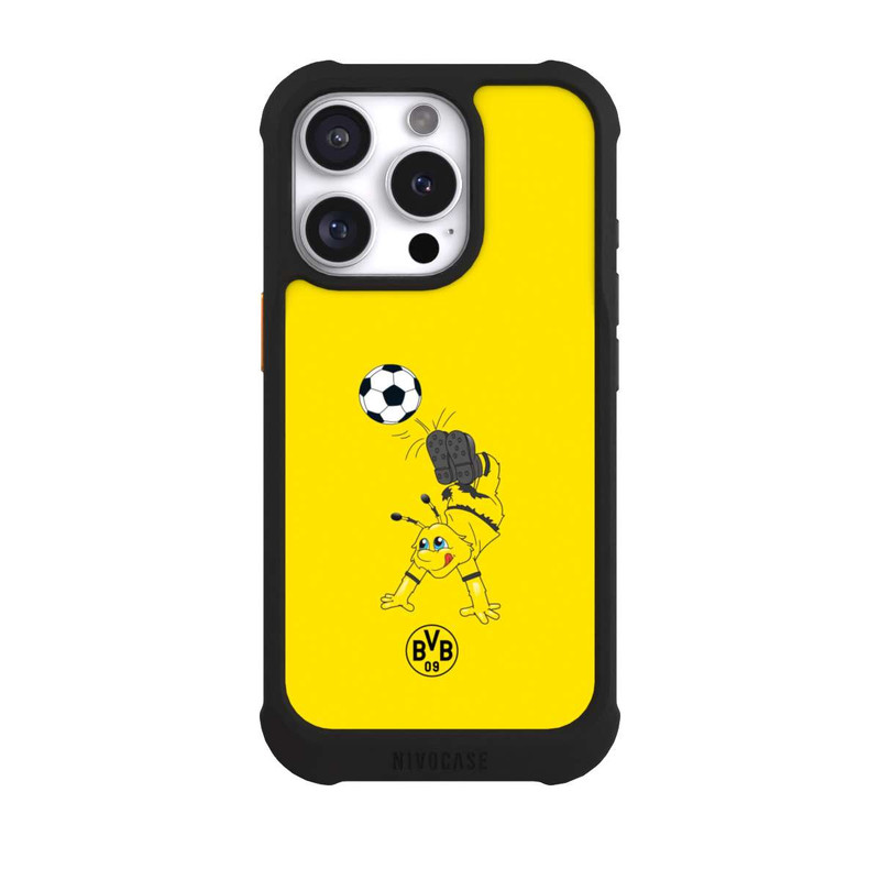 iPhone 16 Pro NIVOmax Emma mit Fussball - BVB