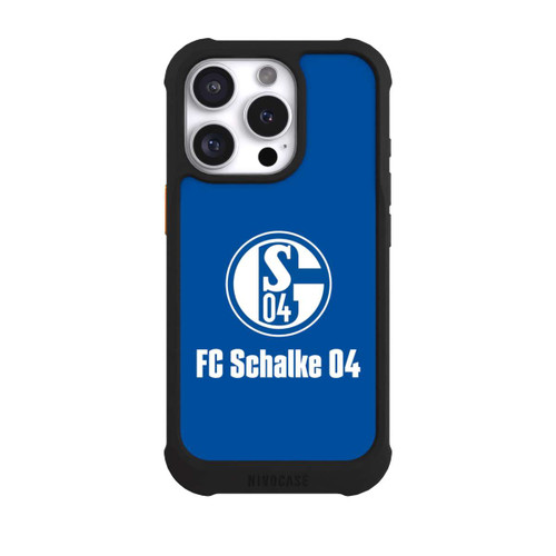 Apple iPhone 16 Pro NIVOmax FC Schalke 04 Blau