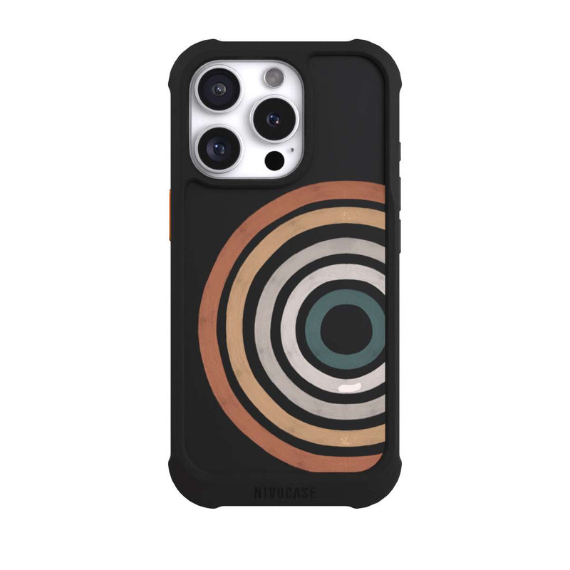 iPhone 16 Pro NIVOmax Arc-en-ciel vintage
