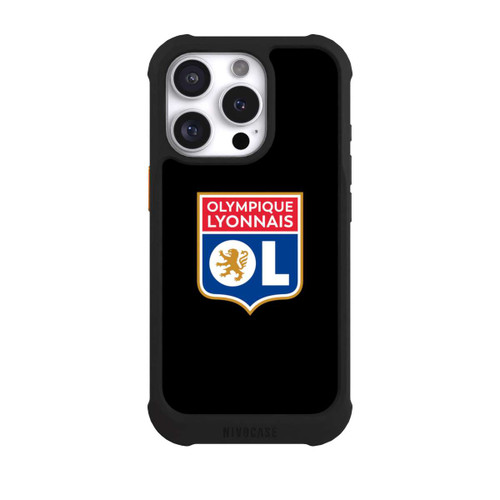 Apple iPhone 16 Pro NIVOmax Olympique Lyonnais Noir