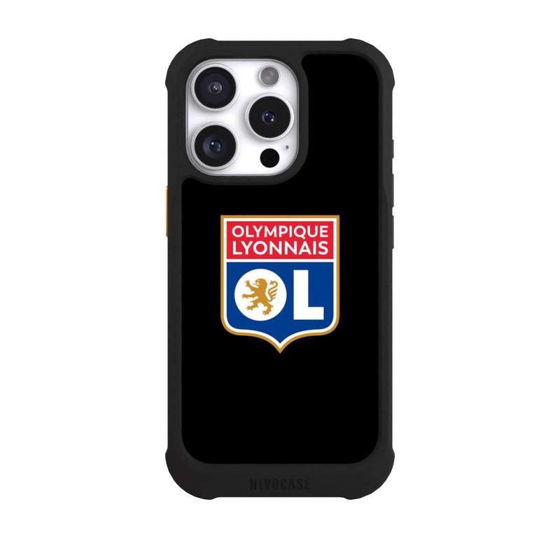 iPhone 16 Pro NIVOmax Olympique Lyonnais Noir