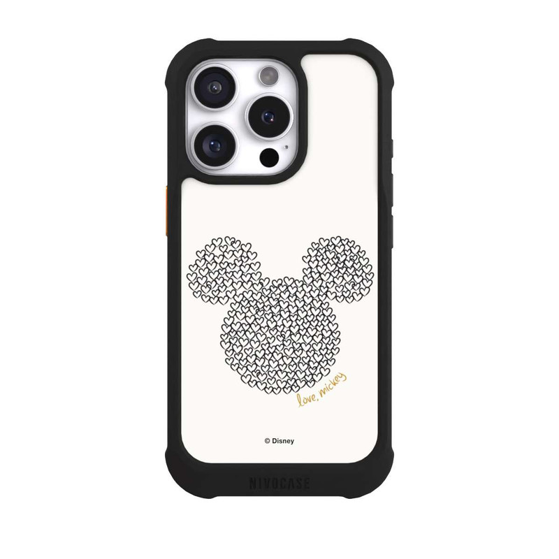 iPhone 16 Pro NIVOmax Micky Black and White
