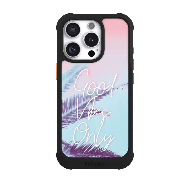 iPhone 16 Pro NIVOmax Palmen-Sonnenuntergang