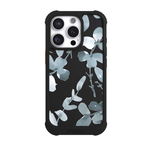 Apple iPhone 16 Pro NIVOmax Eukalyptus pattern ohne Hintergrund