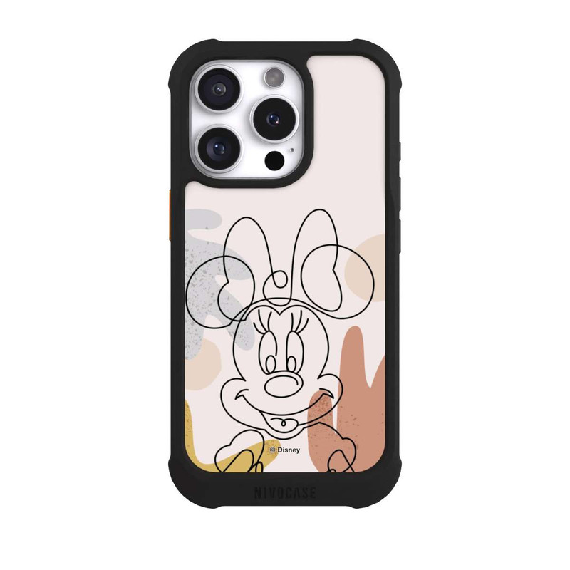 iPhone 16 Pro NIVOmax Minnie Abstract Lineart