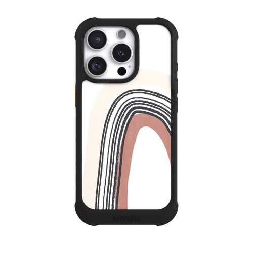 Apple iPhone 16 Pro NIVOmax Texturierter Regenbogen