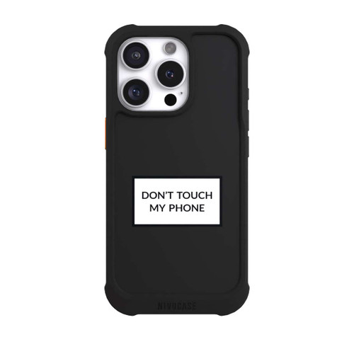Apple iPhone 16 Pro NIVOmax Do Not Touch My Phone Transparent