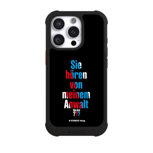 Apple iPhone 16 Pro NIVOmax Sie Hören von Meinem Anwalt