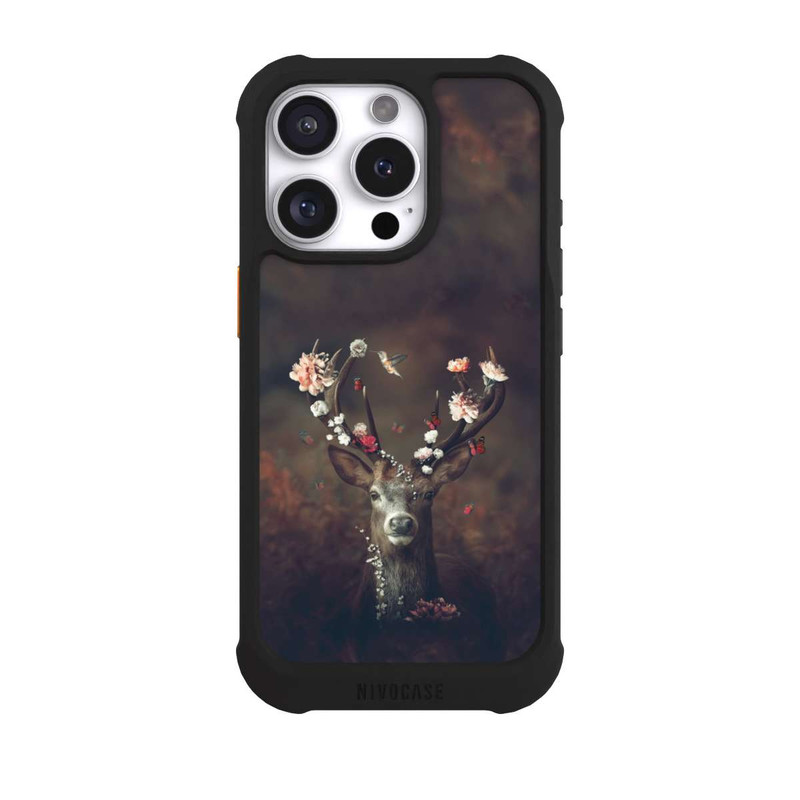 iPhone 16 Pro NIVOmax Fauna Flora Hirsch