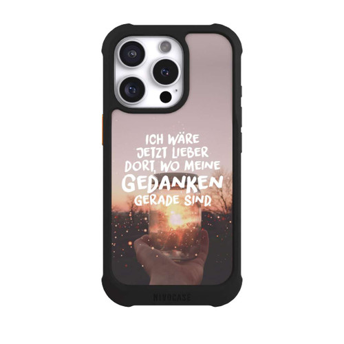 Apple iPhone 16 Pro NIVOmax Ich Wäre Jetzt Lieber Dort