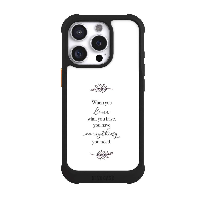 iPhone 16 Pro NIVOmax When You Love What You Have