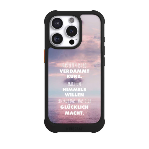 Apple iPhone 16 Pro NIVOmax Das Leben Ist So Verdammt Kurz