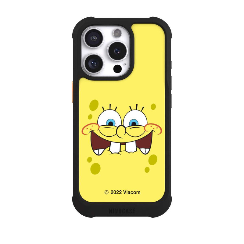 iPhone 16 Pro NIVOmax Spongebob Nahaufnahme