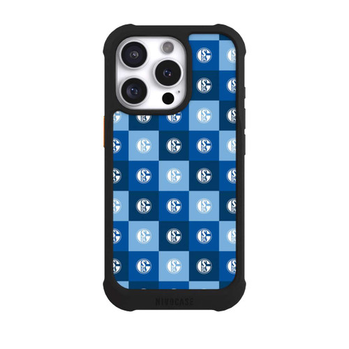 Apple iPhone 16 Pro NIVOmax Schalke 04 Muster
