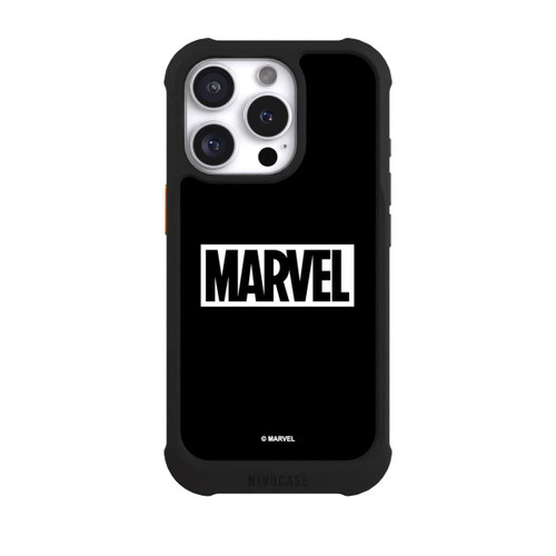 Apple iPhone 16 Pro NIVOmax Marvel Logo Black