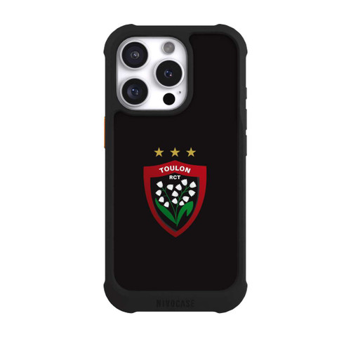 Apple iPhone 16 Pro NIVOmax Logo RC Toulonnais Noir