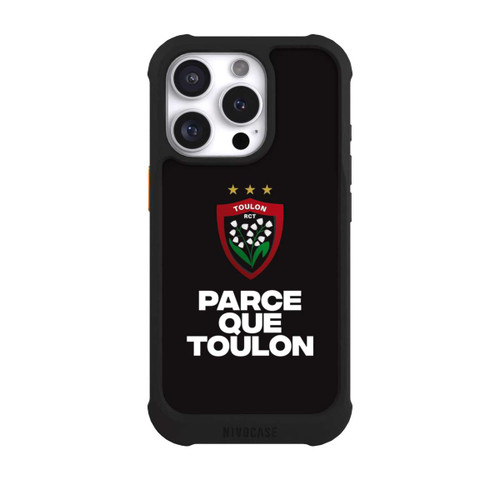 Apple iPhone 16 Pro NIVOmax Parce Que Toulon Noir