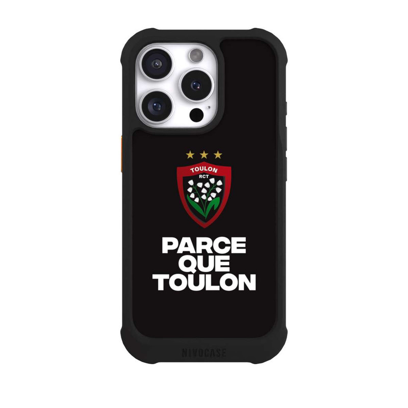 iPhone 16 Pro NIVOmax Parce Que Toulon Noir