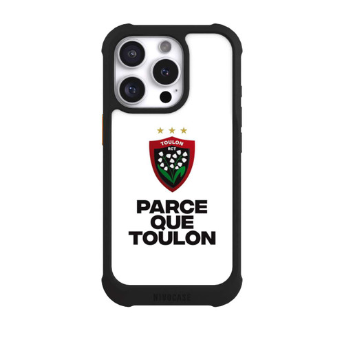 Apple iPhone 16 Pro NIVOmax Parce Que Toulon Blanc