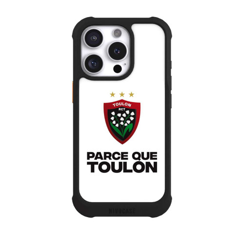 Apple iPhone 16 Pro NIVOmax RC Toulonnais Blanc
