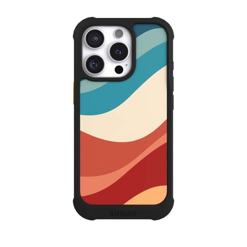 iPhone 16 Pro NIVOmax Vagues de couleur