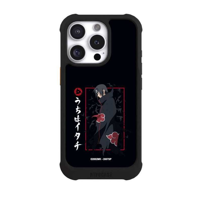 iPhone 16 Pro NIVOmax Itachi corbeaux noirs