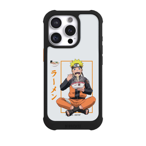 Apple iPhone 16 Pro NIVOmax Naruto Nudelsuppe Grauer Hintergrund