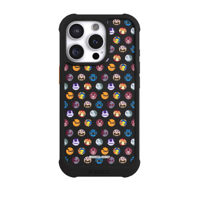 iPhone 16 Pro NIVOmax Bijuu Muster Transparent