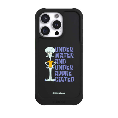 Apple iPhone 16 Pro NIVOmax Squidward Underwater and Underappreciated