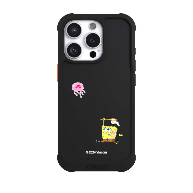 iPhone 16 Pro NIVOmax Spongebob jagt Quallen