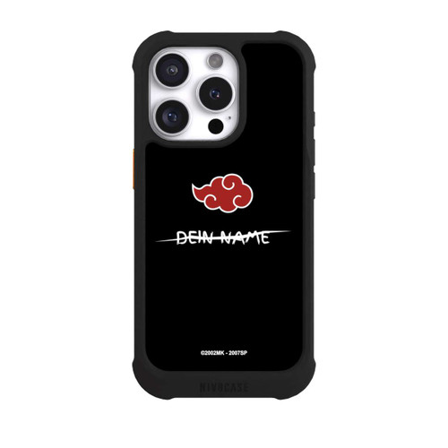 Apple iPhone 16 Pro NIVOmax Akatsuki personalisierbar Schwarz