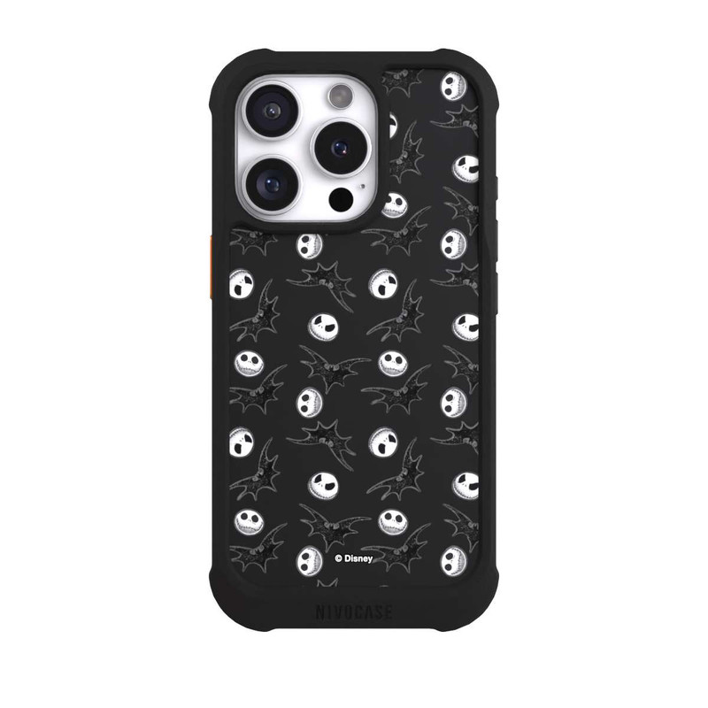iPhone 16 Pro NIVOmax Nightmare Before Christmas Pattern Transparent