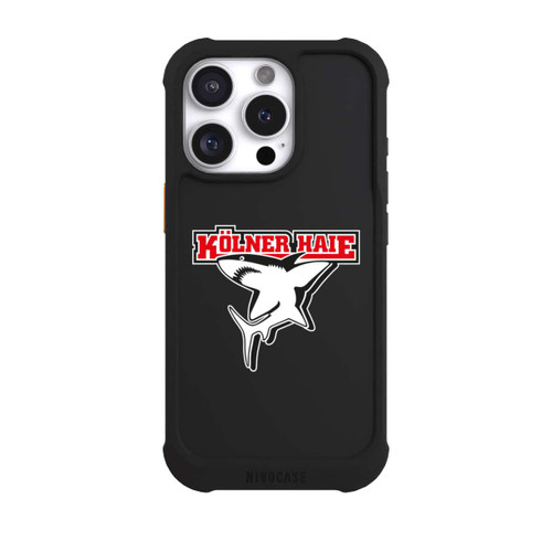 Apple iPhone 16 Pro NIVOmax Kölner Haie Logo Transparent