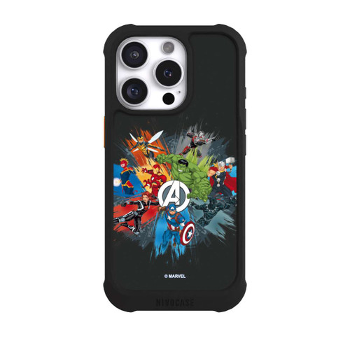 Apple iPhone 16 Pro NIVOmax Marvel's Avengers Black