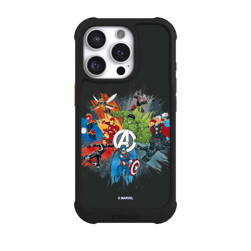iPhone 16 Pro NIVOmax Marvel's Avengers Black