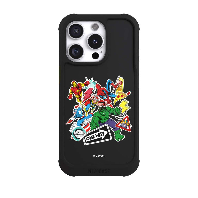 iPhone 16 Pro NIVOmax Capitan American Shield Transparent