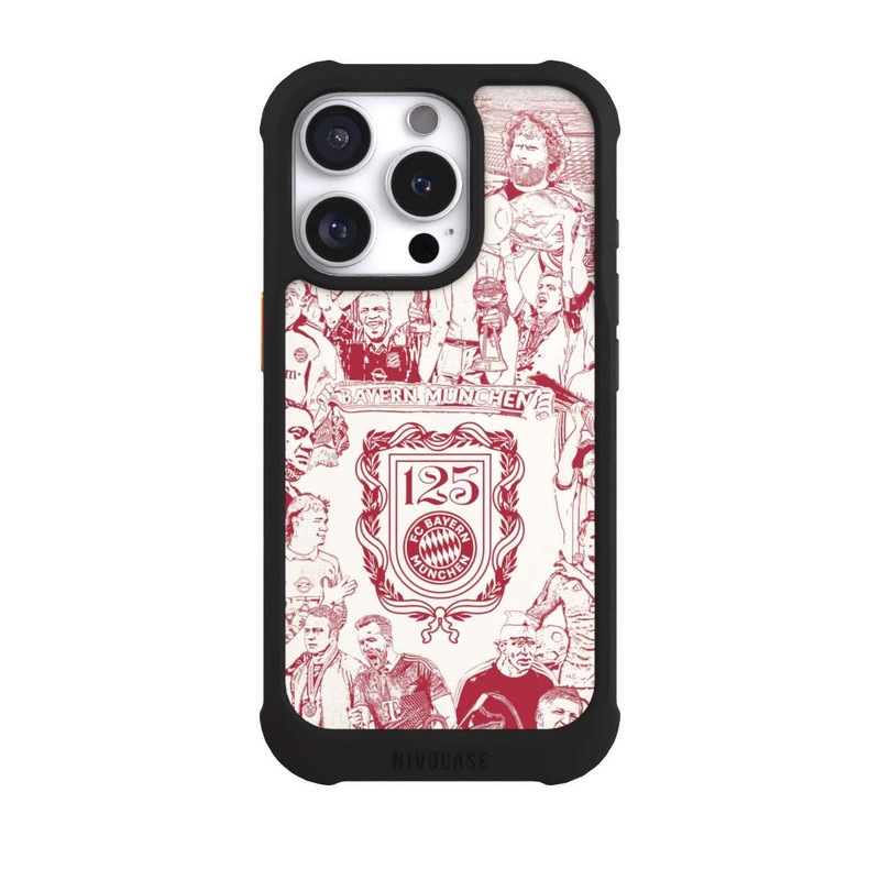 iPhone 16 Pro NIVOmax FCB 125 Jahre Legenden